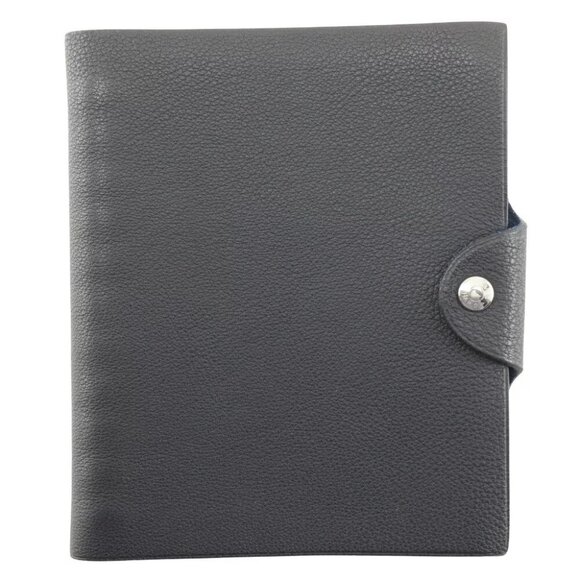 HERMES Yuris PM Notebook Notebook cover Note Navy blue Togo _ - Picture 2 of 13
